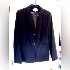 Classic Calvin Klein women’s blazer. Navy blue. Size 10